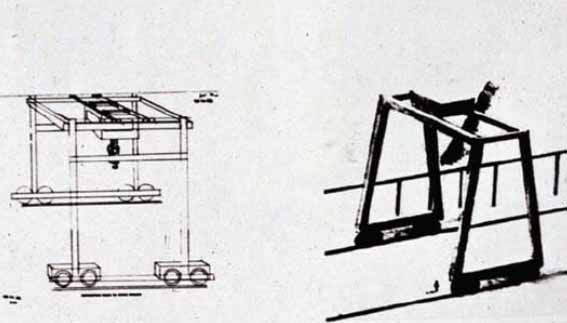  Remote viewing of ‘gantry crane’. 