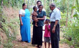Visiting Sri Lankan children and their families Visiting Sri Lankan children and their families