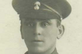 One unknown communicator identified himself as a soldier of the Northumberland Fusiliers (like the one pictured) killed in 1916 photograph of soldier of the Northumberland Fusiliers of World War 1