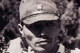photo of face of World War II Japanese soldier