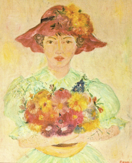 Mediumistic painting attributed to Renoir