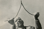 photo of Henry Gross dowsing