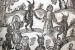 Illustration from Kingdom of Darkness by Nathaniel Crouch, 1728 (detail)